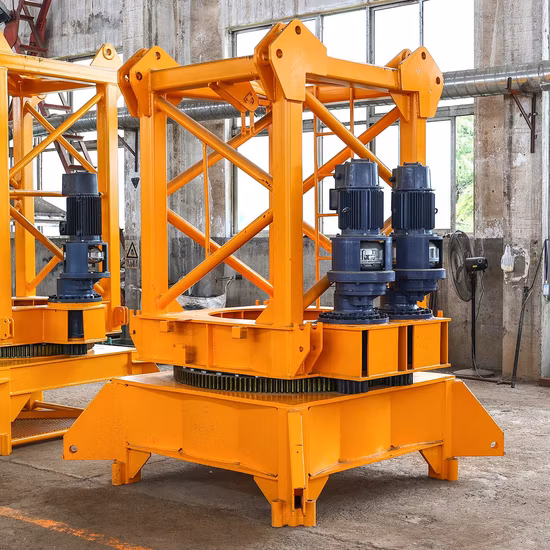 Turmdrehkran Qtp160 (7015) 10t Flat-Top-Kran Heißverkaufter weltweiter Kranhersteller Turmdrehkran