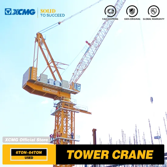 XCMG Offizieller Xgtt100cii Jib Wipp-Turmkran