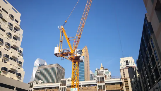 8-Tonnen-Wippturmkran mit Ausleger 50 m für Eml5020