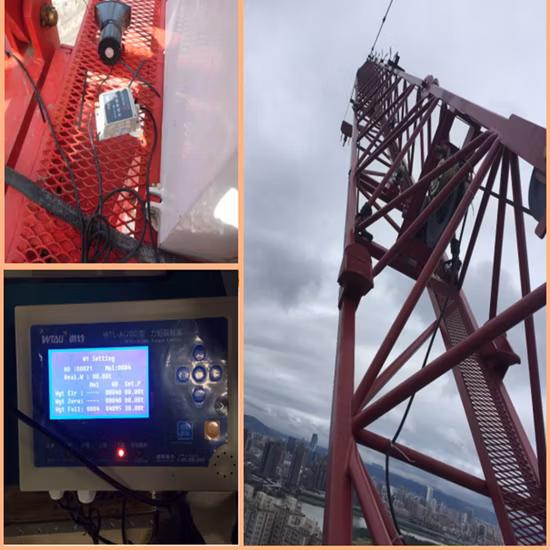 Flachausleger-Turmkran-Lastmomentanzeige Lmi-Ersatzteile WTL A220